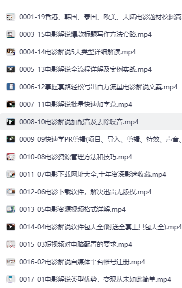 影视解说·从0到1全攻略
