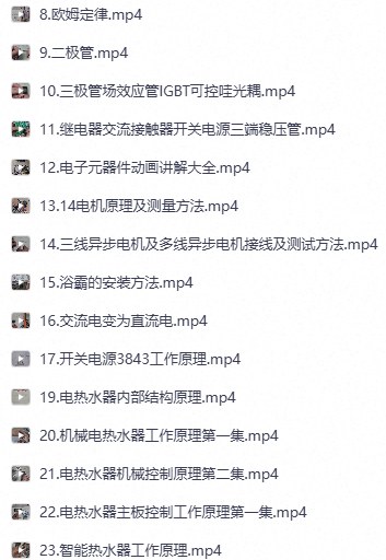 家电维修核心技术课