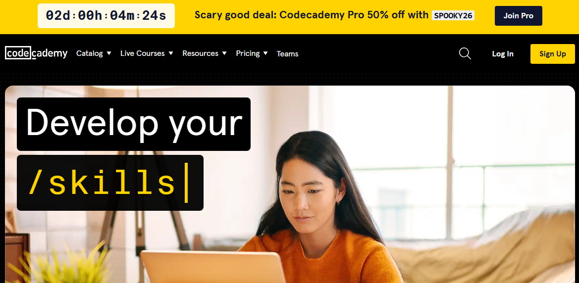 在线互动编程学习平台-Codecademy